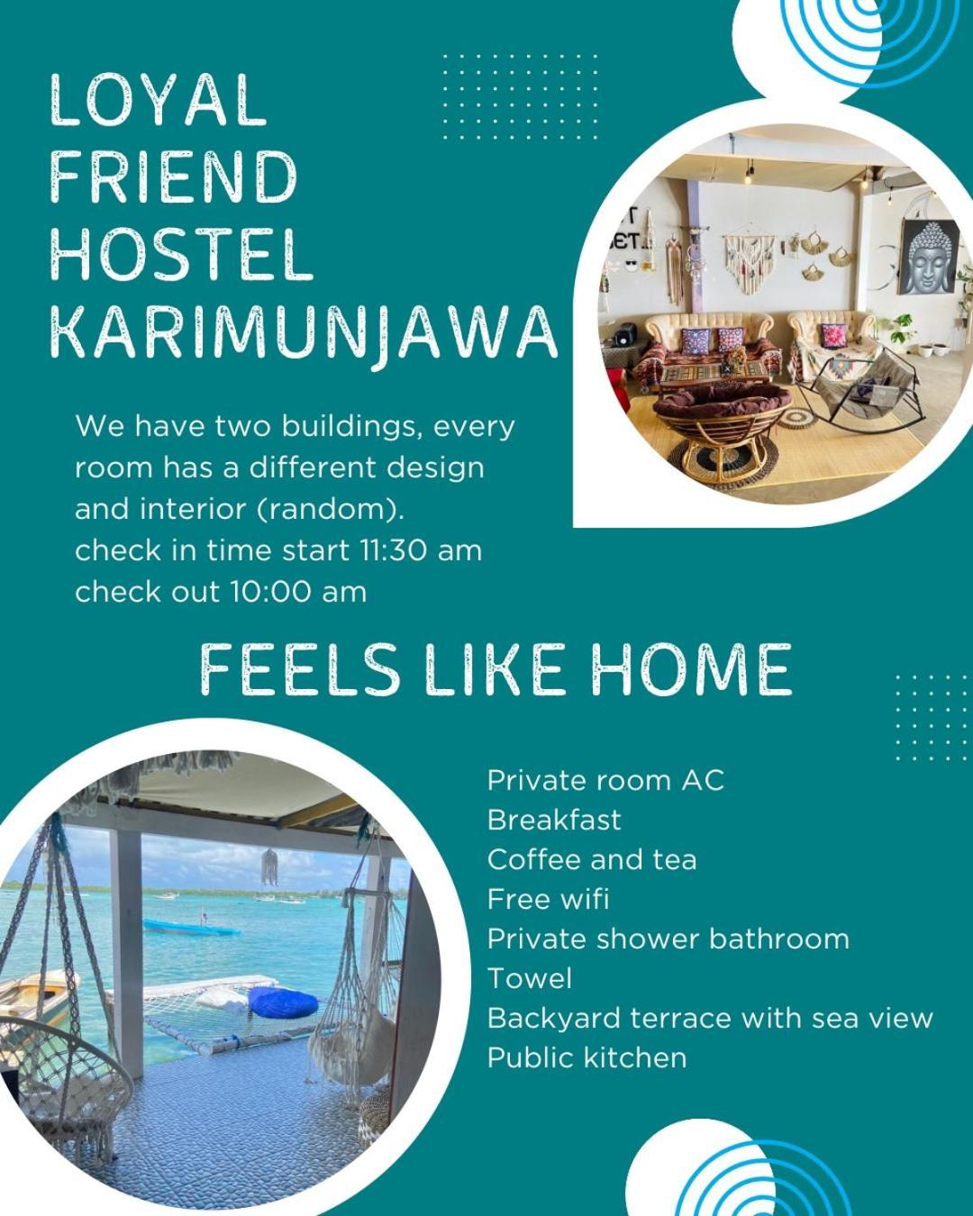 Loyal Friend Hostel Karimunjawa Dış mekan fotoğraf